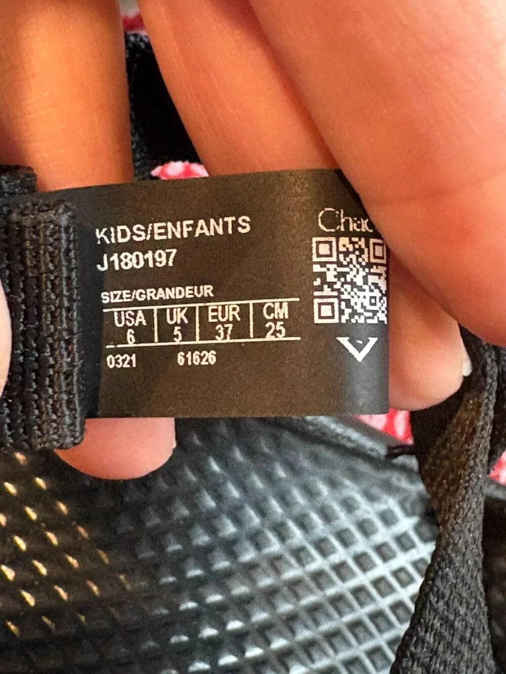 Chaco Kids Z/1 Classic Sport Sandals Black Size US Youth 6 EU 37 Adjustable